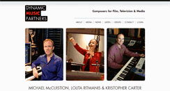 Desktop Screenshot of dynamicmusicpartners.com